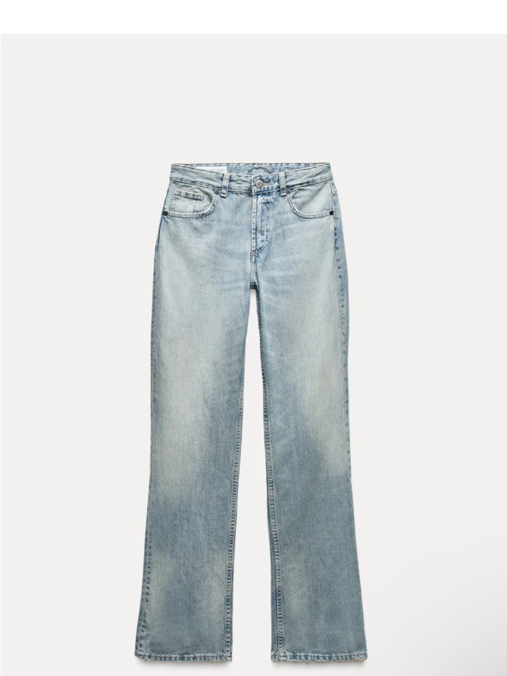 Zara Mid-Rise bootcut jeans